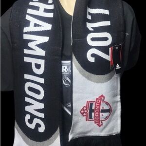 2017 Mles Cup Champions Adidas Toronto FC Champions Scarf